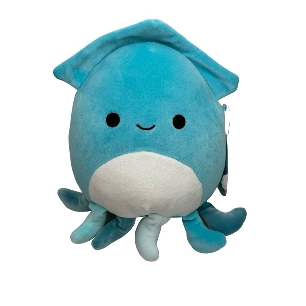 Squishmallows 7.5 Inch Sky the Teal Squid‎ Soft Plush Stuffed Toy